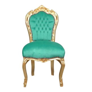 HTDECO - Chaises - Fauteuil - Canapé - Pouf  louis XV XVI Chaise baroque