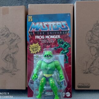 FROG MONGER - Masters of the Universe Origins - Mattel creations- neuf