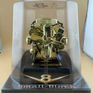 Chevrolet 350 V-8 Small Block Engine 1:6 Bronze Plated 84027 Liberty Classic NIB
