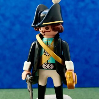 Playmobil Pirate Soldat Militaire Officier Prussien Armée Custom Vintage