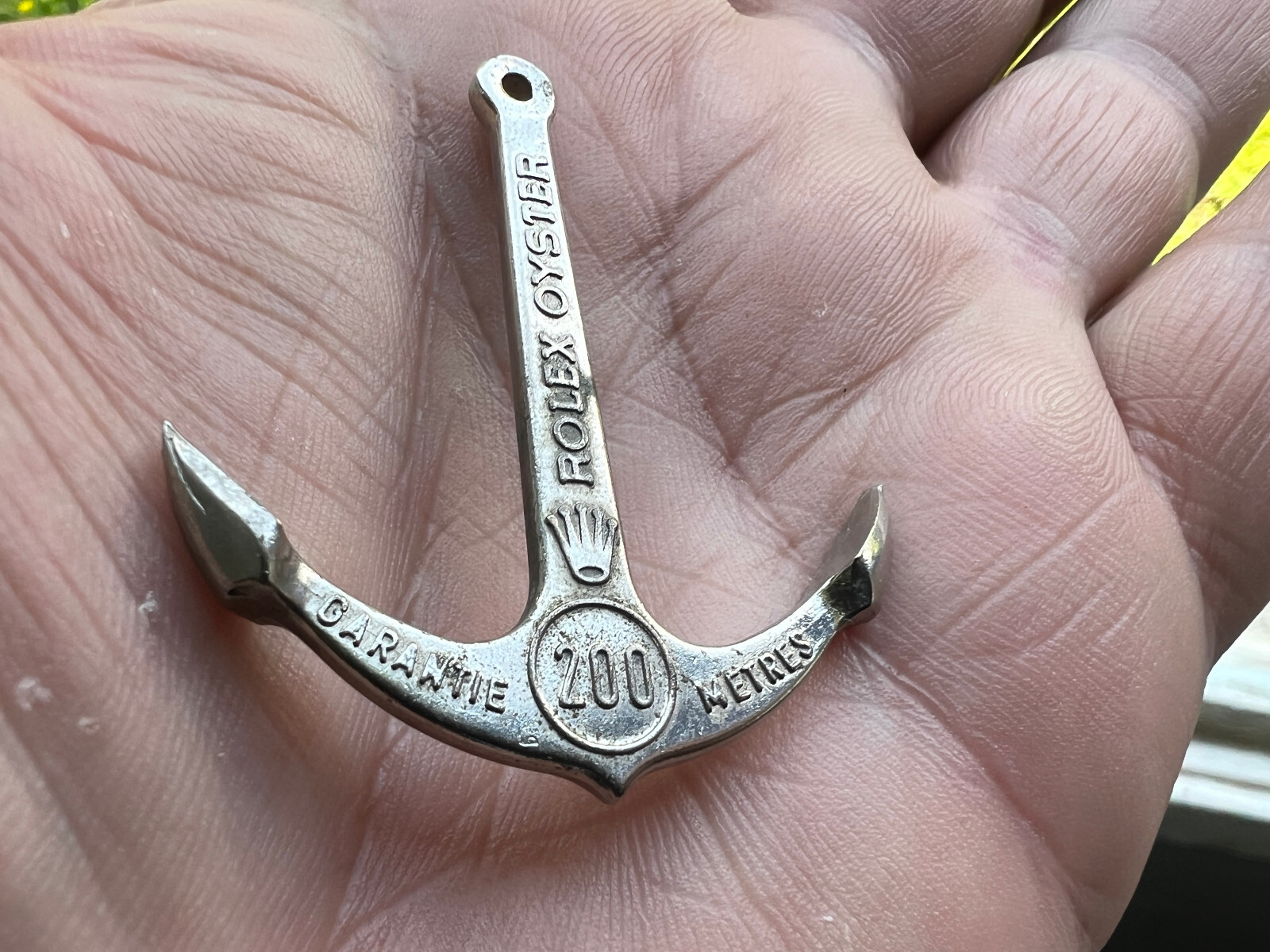 Rolex steel anchor 200 m 660 ft, vintage goodies (o/ref EXA0132)