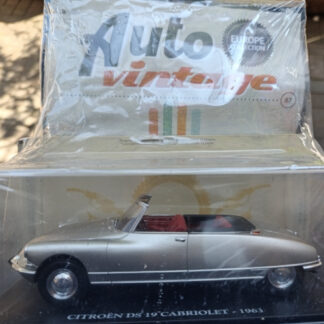 Auto Vintage Europe Collection N.#87 Citroën DS 19 Cabriolet (1963) 1:24