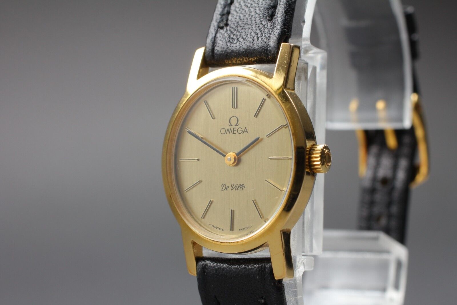 Vintage OMEGA De Ville Cal.625 Manuel Main Automatique Or Femme Montre De Japon