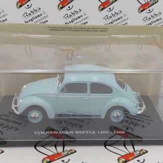 DIE CAST "VOLKSWAGEN BEETLE 1200 - 1960" Voiture Vintage Échelle 1/24