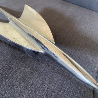 Mascotte Simca chrome automobile capot Avant Ornement années 50