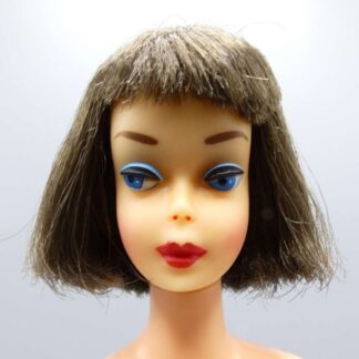 PINK SKIN American Girl vintage Barbie brunette doll 1070 - 1966