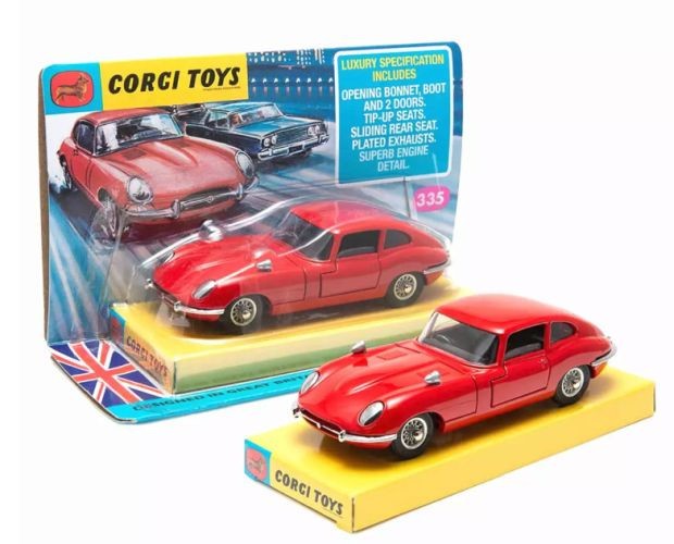 335 Réédition Jaguar E-Type Series 1 4.2 de CORGI