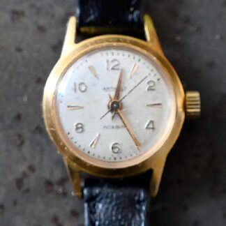 Montre bracelet vintage femme Artault plaquée 20 microns