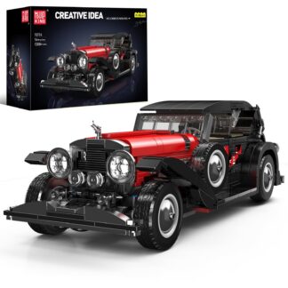 10114 Classic Cars Building Kits, MOC Vintage Car Model Building Blocks Set, ...
