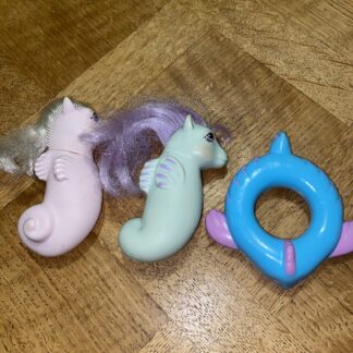 Lot My Little Pony G1 Mon Petit Poney Hippocampe Seahorse Vintage Hasbro 1984