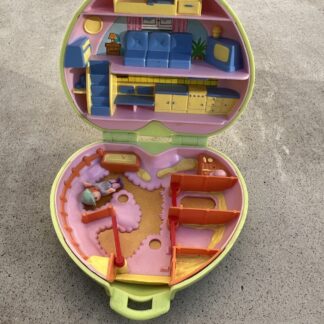 Vintage POLLY POCKET Bluebird 1989 cheval  Polly's Pony club 100% COMPLET TBE