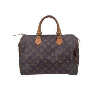 Sac à main Louis Vuitton en tissu Col. Marrone Speedy