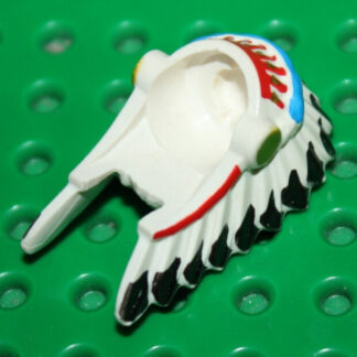Coiffe indien Lego Western ref 30138pb01 Set 6709 6763 6746 6766