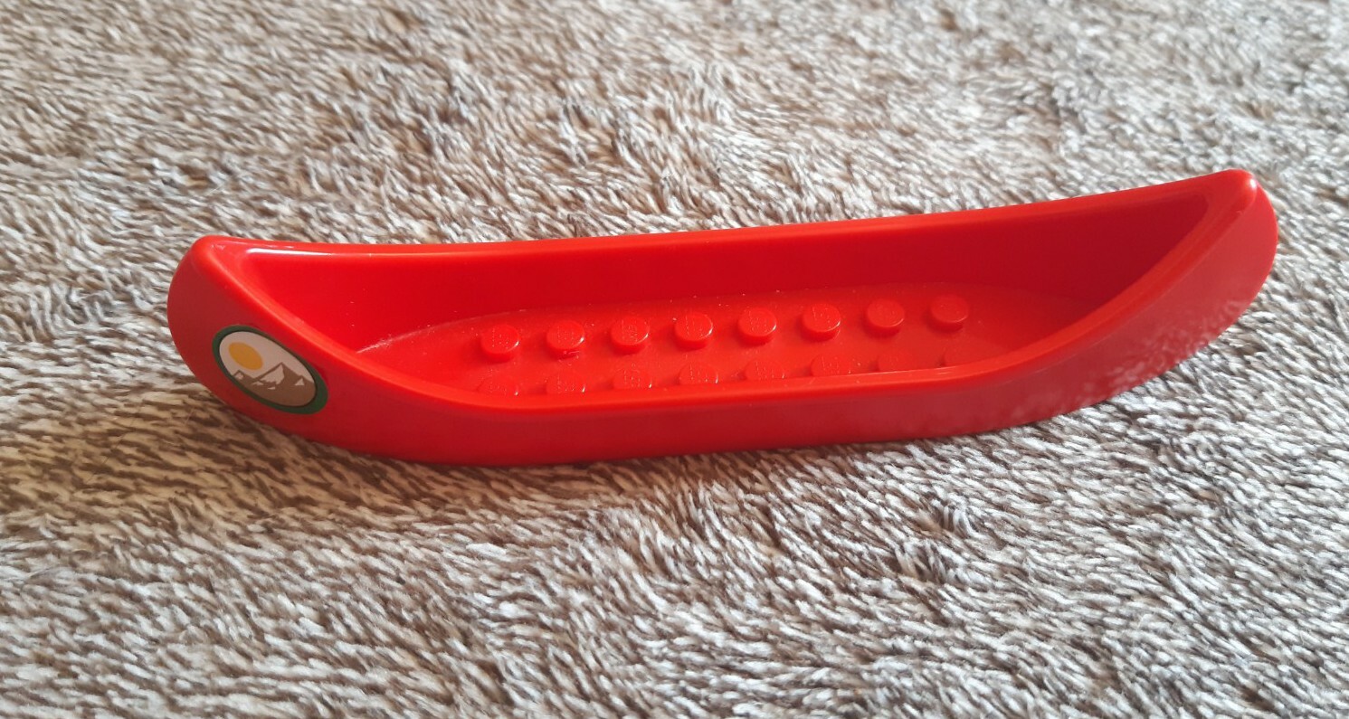 LEGO pirate indien cowboy: bateau rouge kayak