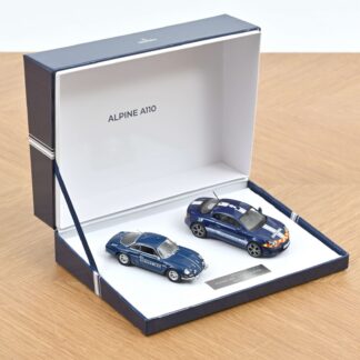 2 ALPINE A110 1971 et 2022 - Voitures Gendarmerie police car - 1/43 NOREV 517880