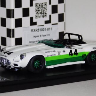 JAGUAR E TYPE V12 GROUP 44 #44 BOB TULLIUS 1974 MATRIX MXR51001-011 1/43