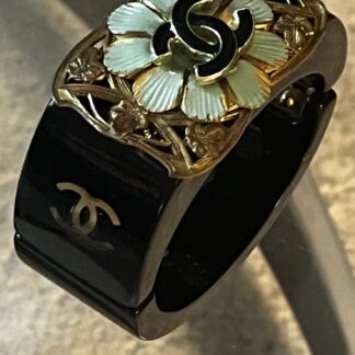 CHANEL bracelet manchette vintage Année 80 - Très Bon état