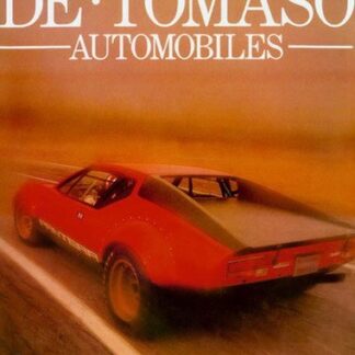 Detomaso Book Pantera De Tomaso Maserati Wyss