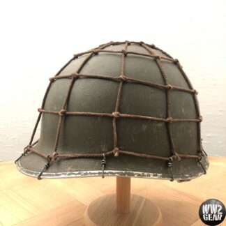 WW2 US Army Helmet Net Filet de Casque M1 (Hooked type)