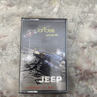 Rare Jeux Vintage JEEP COMMODORE 64 / 128 Complet En Boîte CIB LORICIELS 84