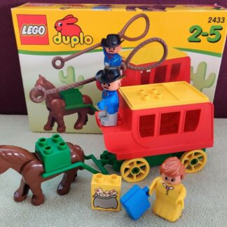 Lego Duplo 2433 - La Diligence - Complet - Boite Cowboy Far West Indien Western