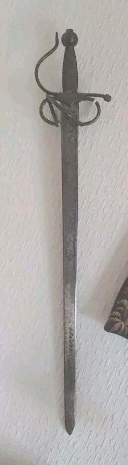 Rapière De Tolède Espagnol Ancienne Collection