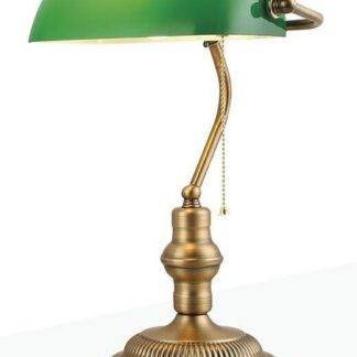 Lampe de table vintage, type ministériel, fixation E27