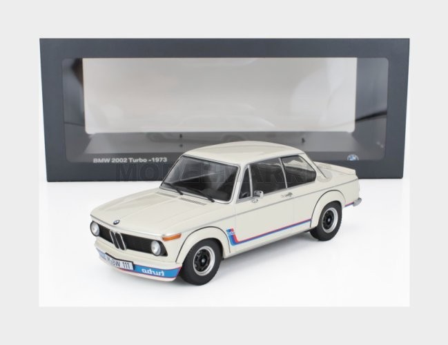 MINICHAMPS 80435B5D022 BMW - 2002 TURBO 1974 - BLANC - 1/18