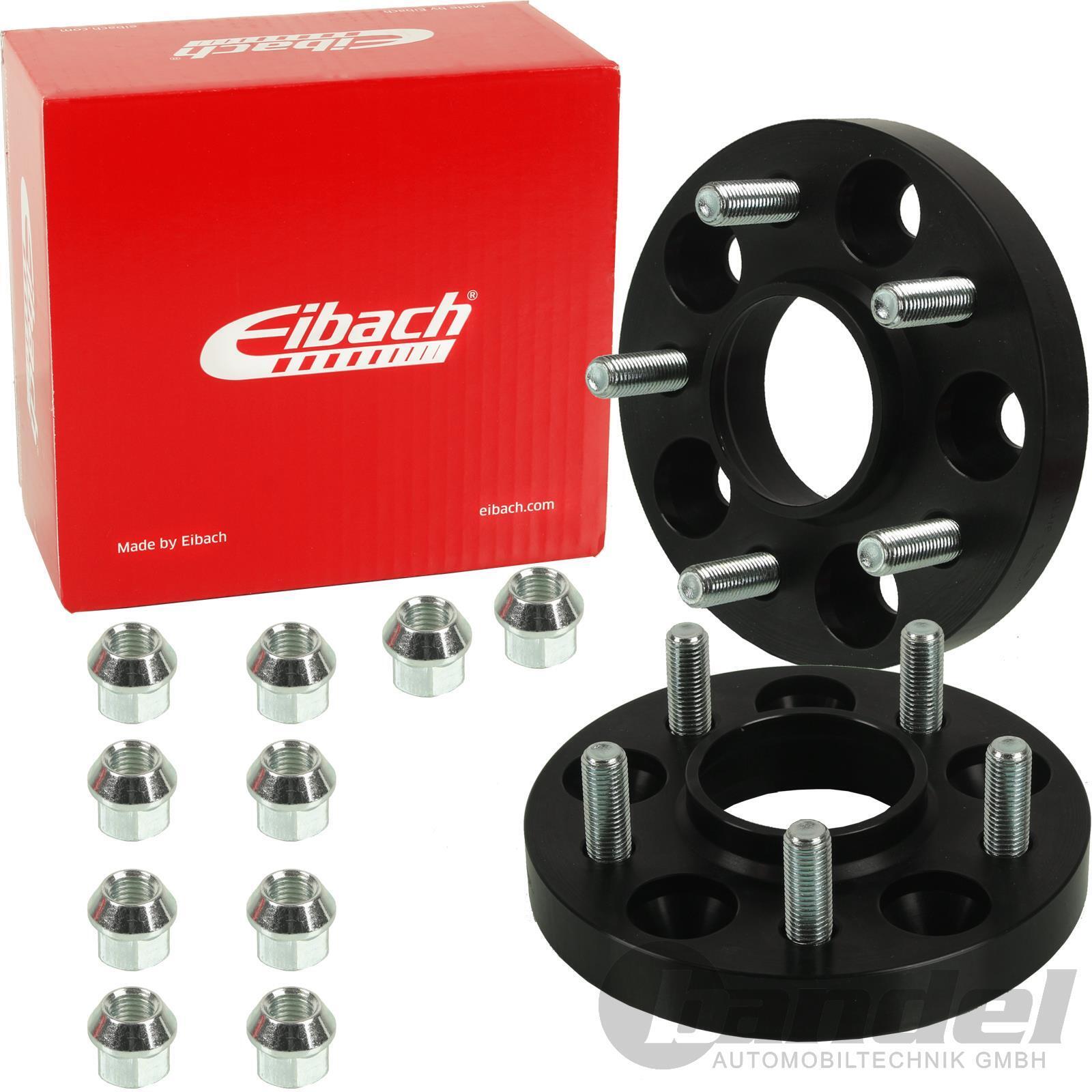 EIBACH PRO-SPACER Élargissement De Voie 40Mm Noir Pour FORD MUSTANG VI 2014-2023