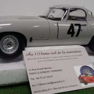 JAGUAR 1963 Lightweight E-TYPE # 47 G. HILL COOMBS 4 WPD 1/18 PARAGON PA - 98341