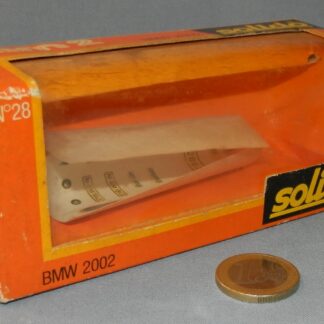 Solido 1/43 Boîte vide réf 28 : BMW 2002 Turbo y compris la planche de décals
