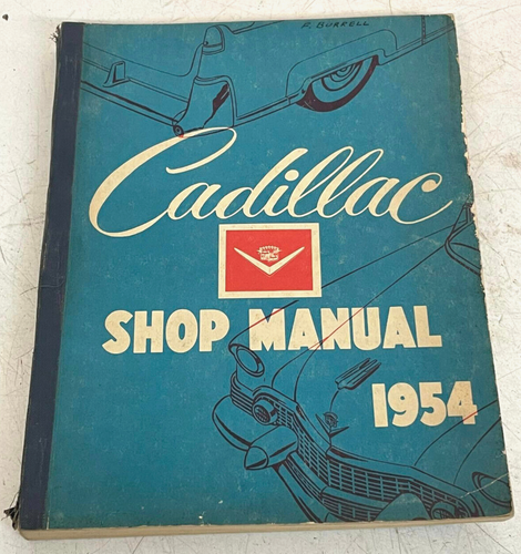 Vintage Original 1954 Cadillac Shop Manual