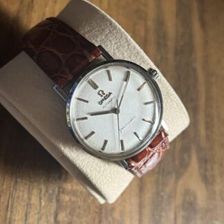 Omega Seamaster Vintage Argent Automatique Montre Hommes Authentique Travail