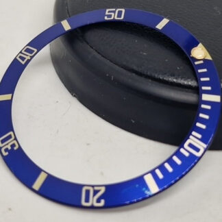 Rolex 315-16808-182 Utilisez Virole Bleu 16613 16618 16803 16808 Vintage Fat