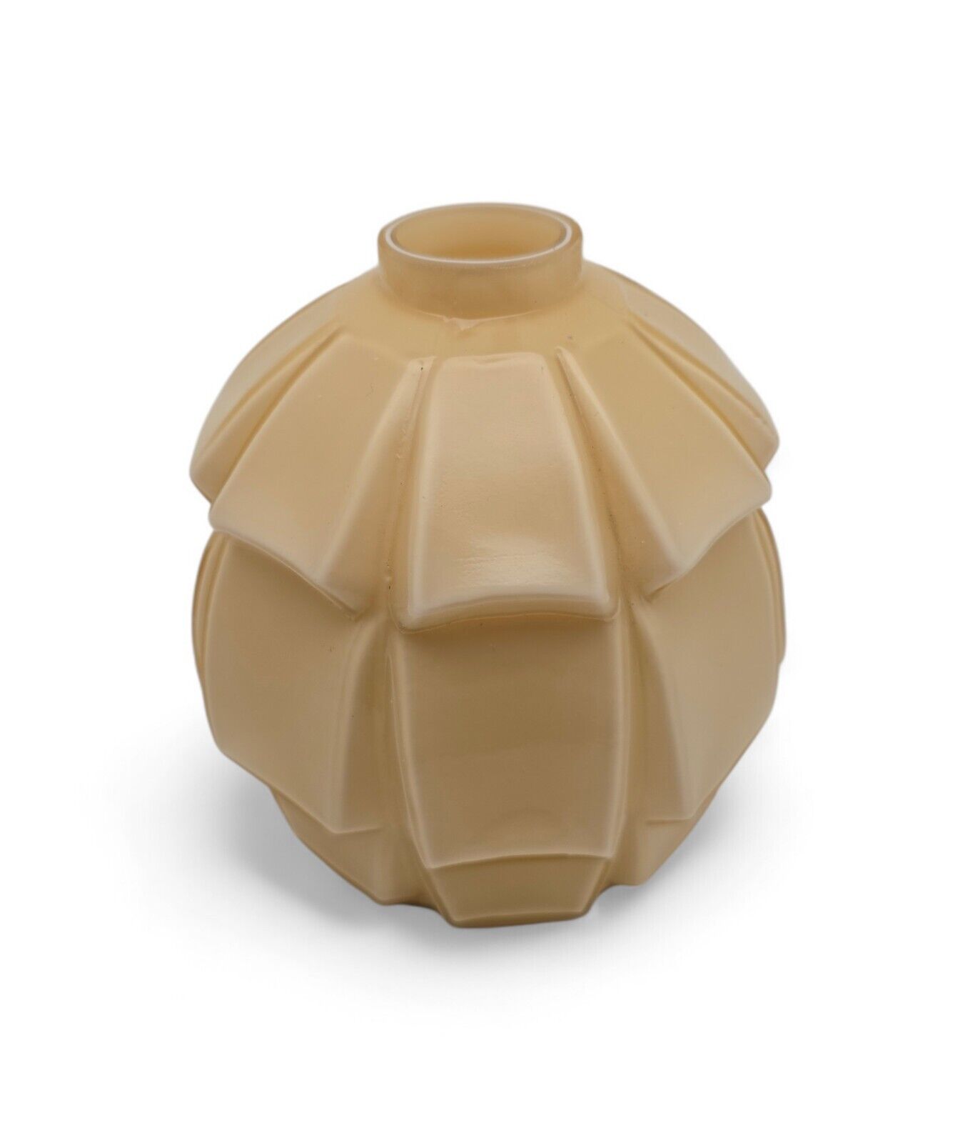 Beau vase d'époque art déco en verre multicouches