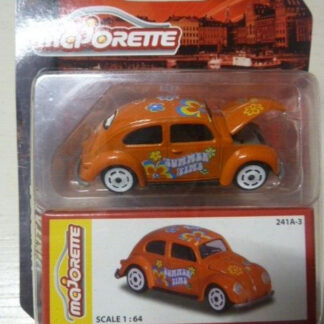MAJORETTE VINTAGE VOLKSWAGEN BEETLE (roues blanches)