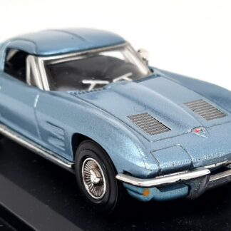 Atlas 1/43 - Chevrolet Corvette Stingray C2 Blue Diecast Scale Model Car