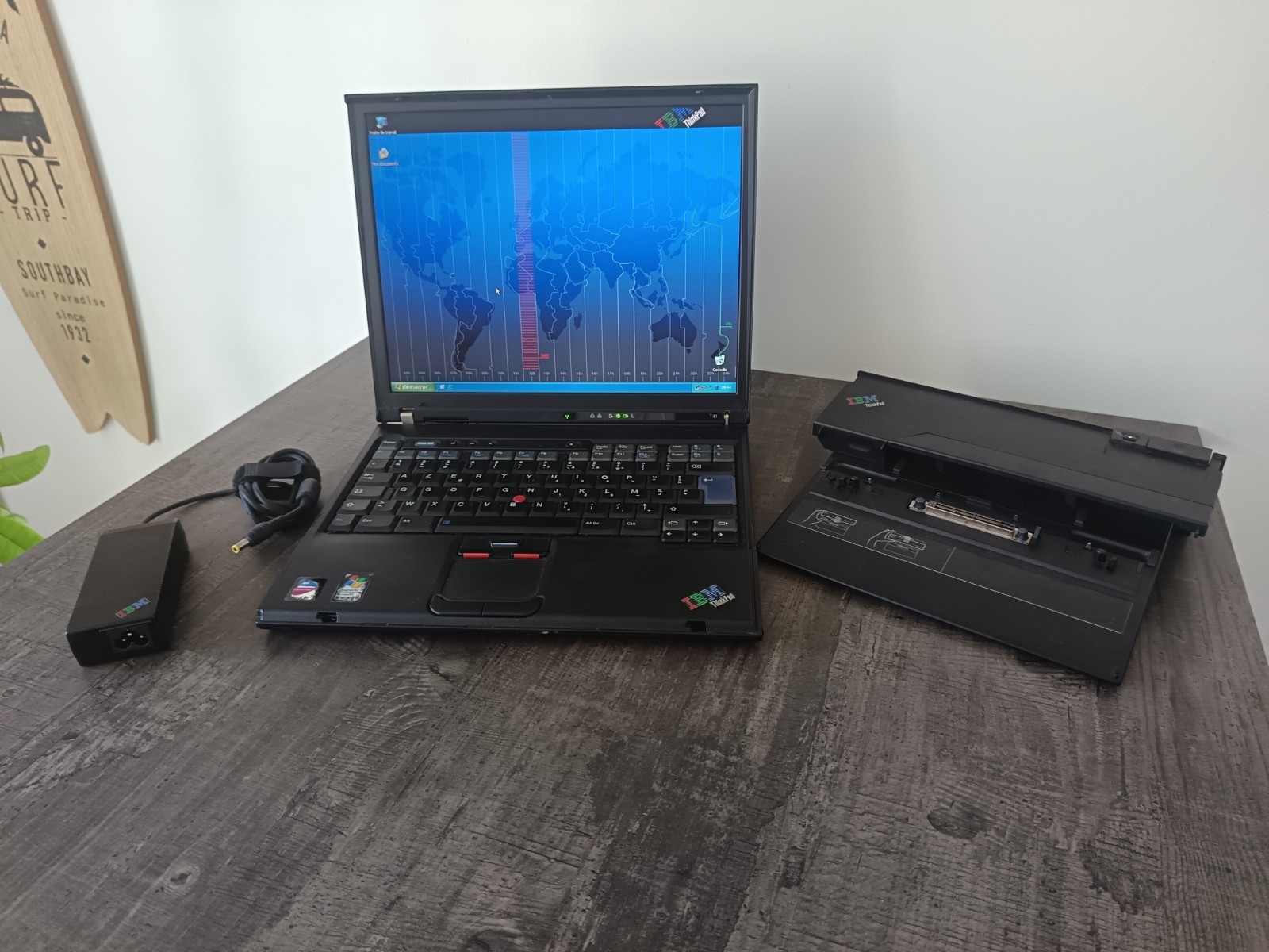 PC Portable (Vintage) IBM ThinkPad T41 Intel® Pentium™ M / 1 Go / HDD 40 Go