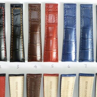 20mm,22mm Véritable Cuir Montre Bracelet Remplacement Pour Tag Heuer