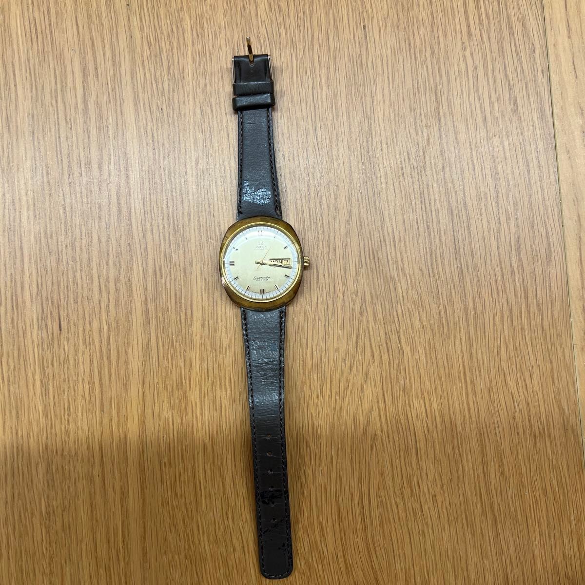 Omega Seamaster Cosmic Vintage Jour Date Automatique Montre Hommes Authentique