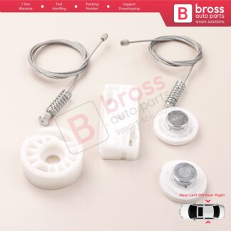 Rear Quarter Window Regulator Repair Kit for Ford Mustang MK5 S197 2005-2014