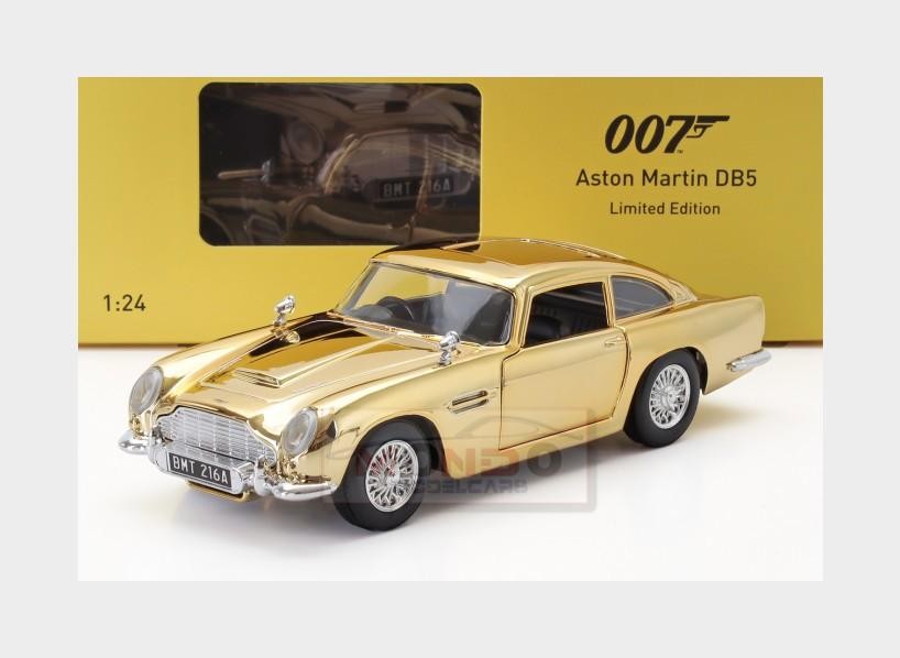 1:24 MOTORMAX Aston Martin Db5 1965 007 James Bond Goldfinger 1964 Gold MTM79085