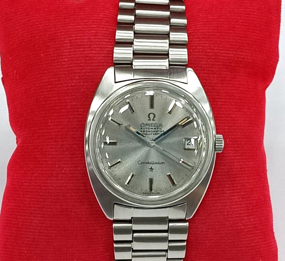 Montre-Bracelet Homme Vintage Omega Constellation Réf 168.017 Cal 564...