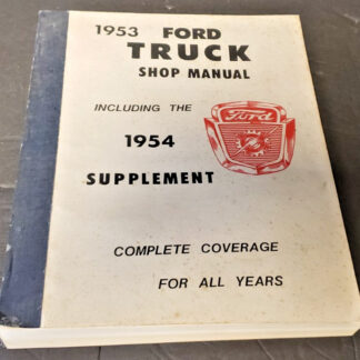 1953 Ford Truck Shop Manual Service Repair Form 7099-53 Original OEM Vintage