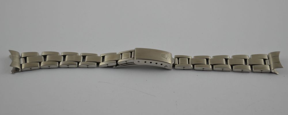 Rolex Femme Oyster Acier/Acier Bracelet 13MM Bracelet Vintage Beau