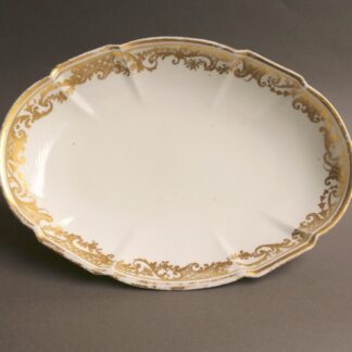 Compotier ovale - Manufacture Royale de Sèvres - Porcelaine dure - 1776 - XVIIIe