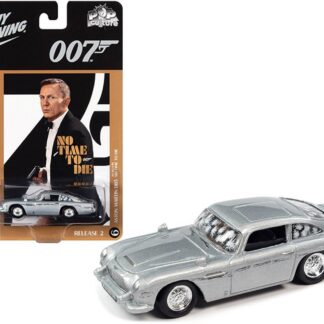 Johnny Lightning Modèle Réduit 1:64 Aston Martin DB5 - 007 Pas De Temps À Mourir
