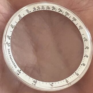 Verre Et Lunettes Pour Seamaster 176-007 OMEGA-vintage- Oméga Glass And Bezel