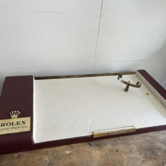 Rolex oyster perpetual shop revendeur présentoir plaque signe vintage swiss...