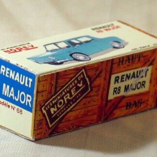 NOREV RENAULT R8 MAJOR BOITE REPRO COPIE CREATION